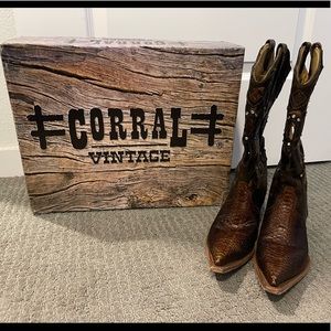 Corral Vintage Western boots size 71/2